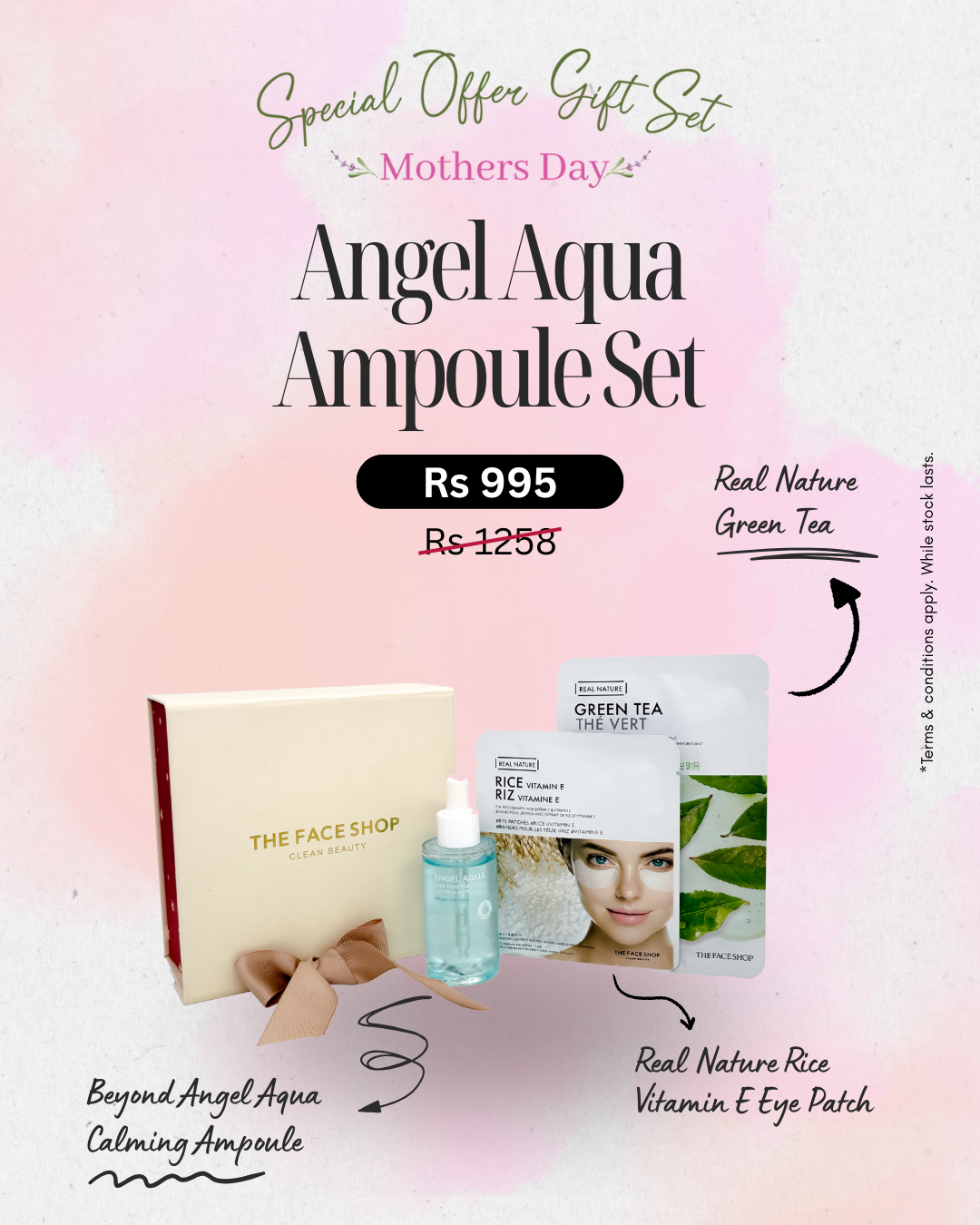 MOTHER'S DAY - ANGEL AQUA AMPOULE SET