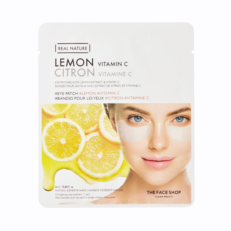 REAL NATURE LEMON VITAMIN C EYE PATCH