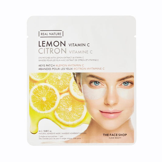 REAL NATURE LEMON VITAMIN C EYE PATCH