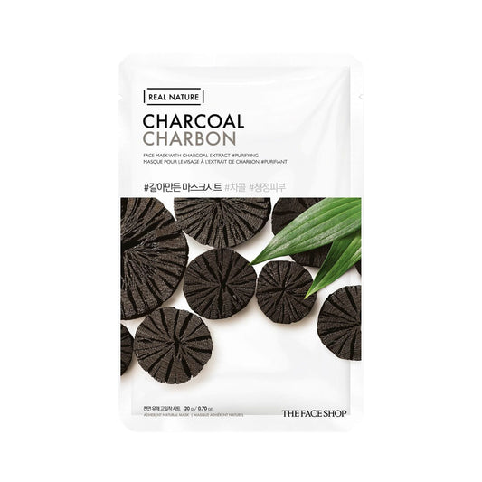 REAL NATURE CHARCOAL FACE MASK