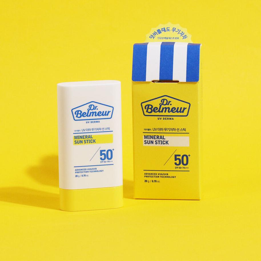 DR.BELMEUR UV DERMA MINERAL SUN STICK SPF50+PA+++