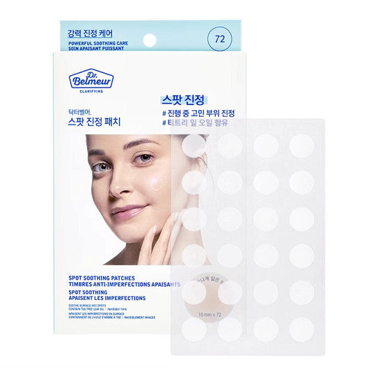 DR.BELMEUR CLARIFYING SPOT SOOTHING PATCHES - 72 patches