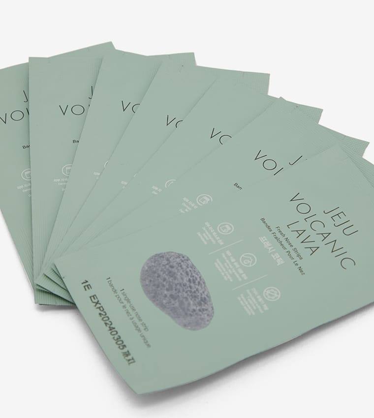 JEJU VOLCANIC LAVA FRESH NOSE STRIPS - 7 STRIPS