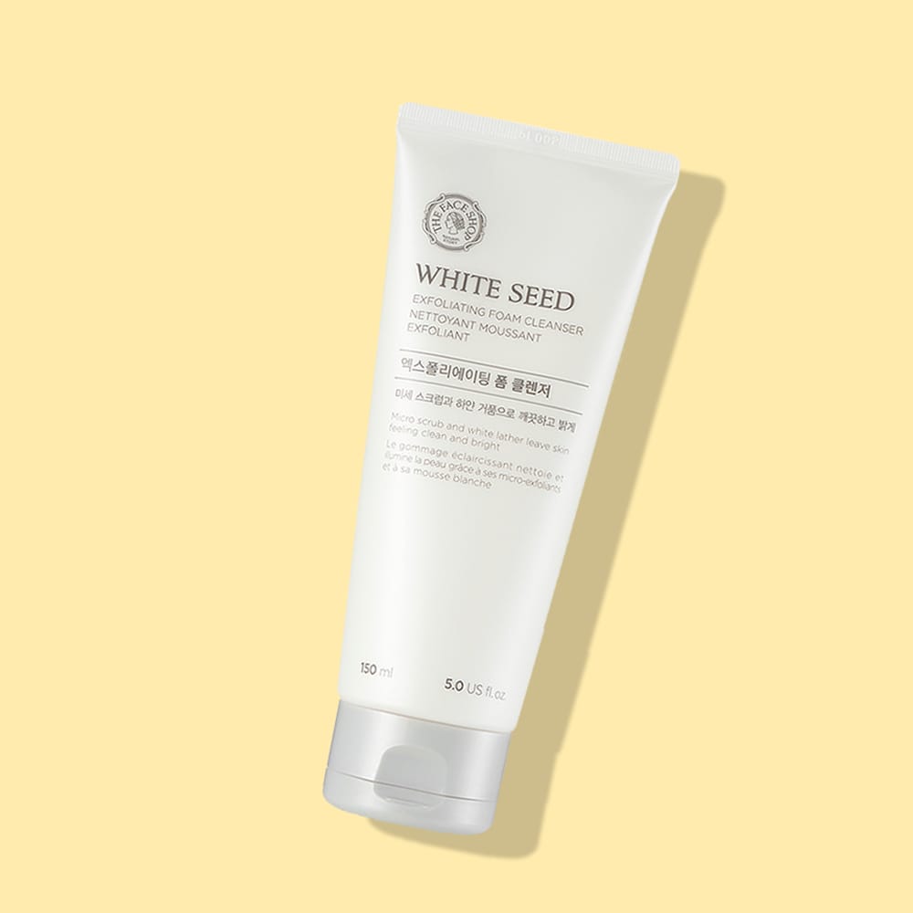 WHITE SEED EXFOLIATING CLEANSING FOAM