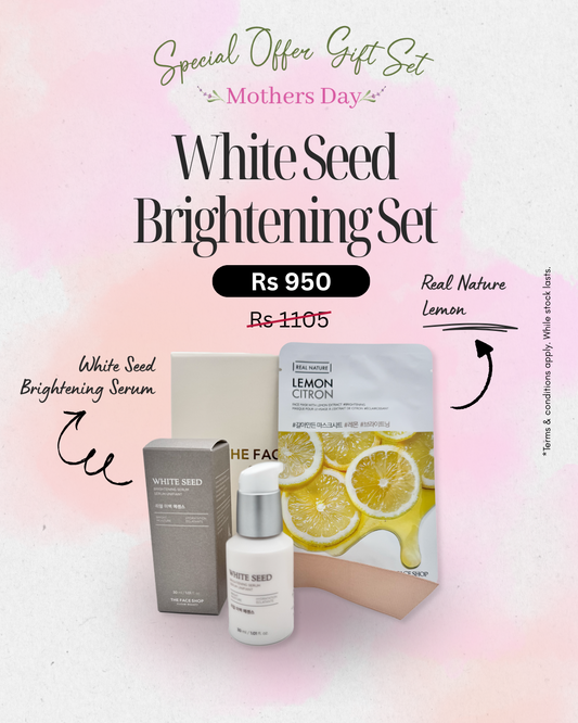 MOTHER'S DAY - WHITE SEED BRIGHTENING SET