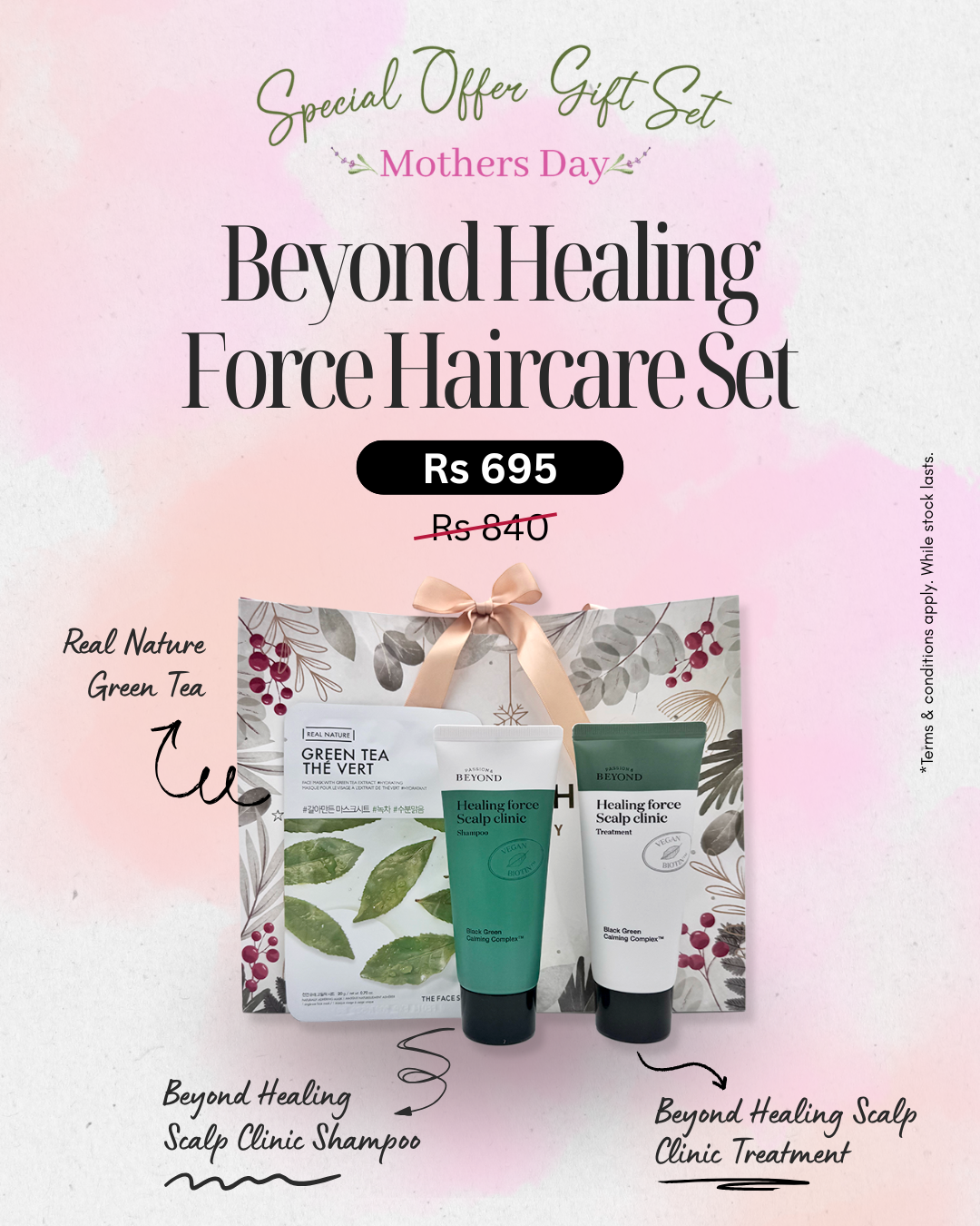 MOTHER'S DAY - BEYOND HEALING FORCE HAIRCARE SET