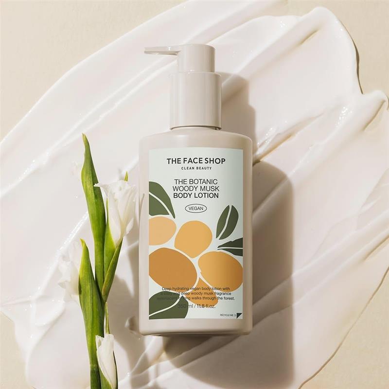 THE BOTANIC WOODY MUSK BODY LOTION