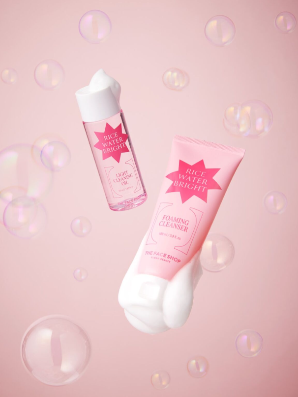 RICE WATER BRIGHT FOAMING CLEANSER & LIGHT CLEANSING OIL DUO SET