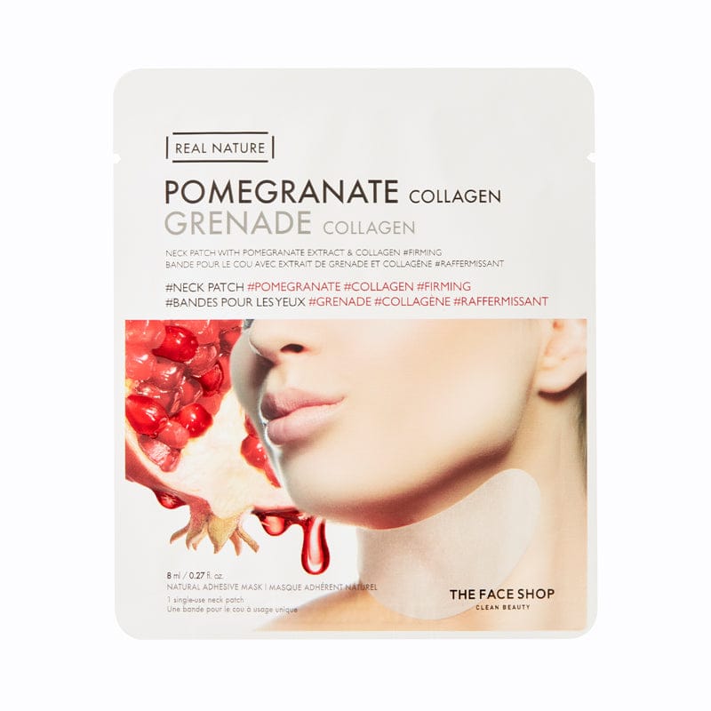 REAL NATURE POMEGRANATE COLLAGEN NECK PATCH