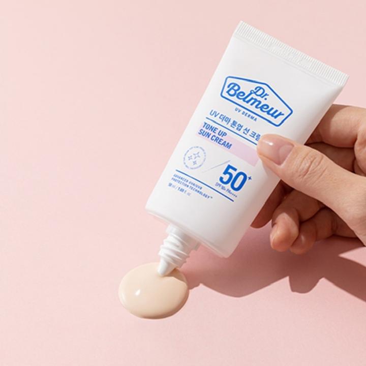 DR.BELMEUR UV DERMA NON-COMEDOGENIC TONE UP SUN CREAM