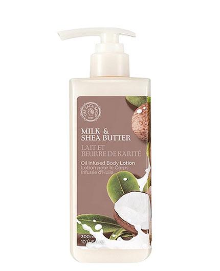 MILK AND SHEA BUTTER OIL INFUSED BODY LOTION - 300ML
