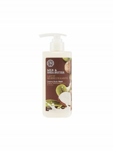 MILK AND SHEA BUTTER OIL INFUSED BODY WASH - 300ML