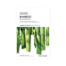 REAL NATURE BAMBOO FACE MASK - 20G