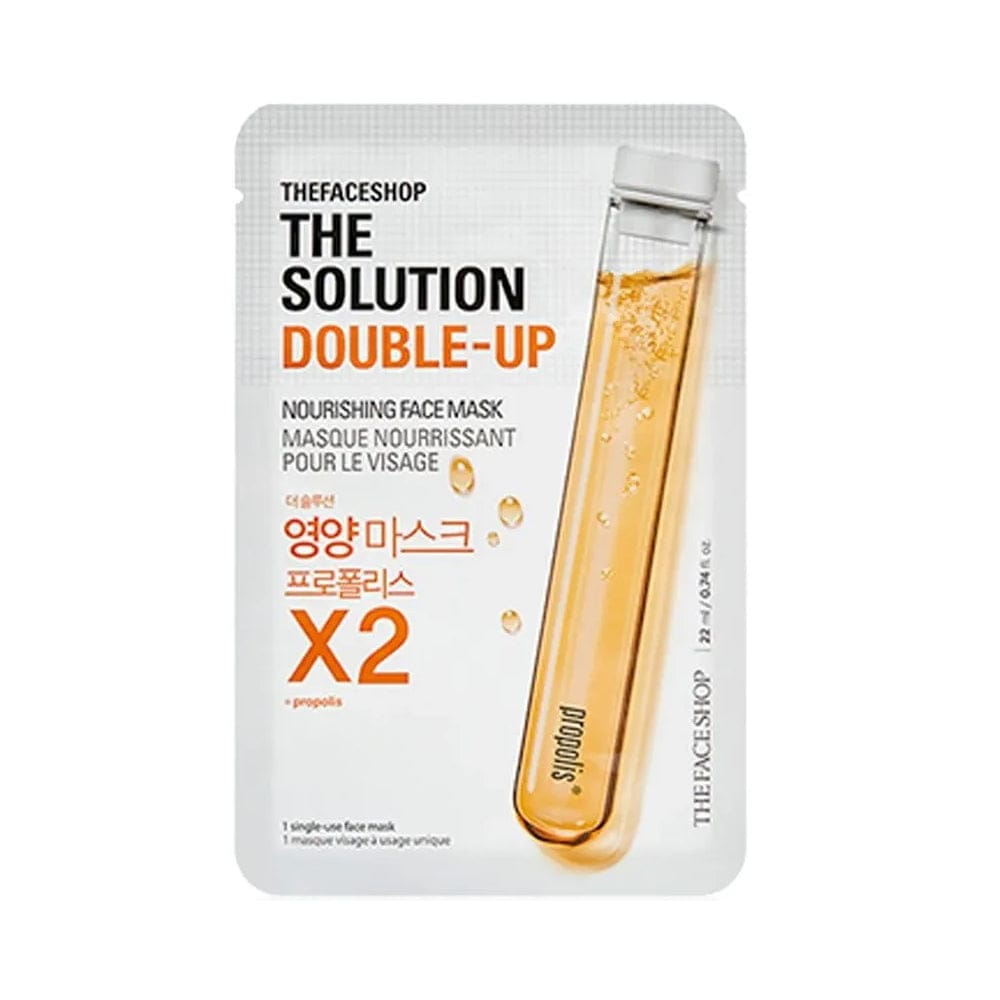 THE SOLUTION DOUBLE-UP NOURISHING FACE MASK